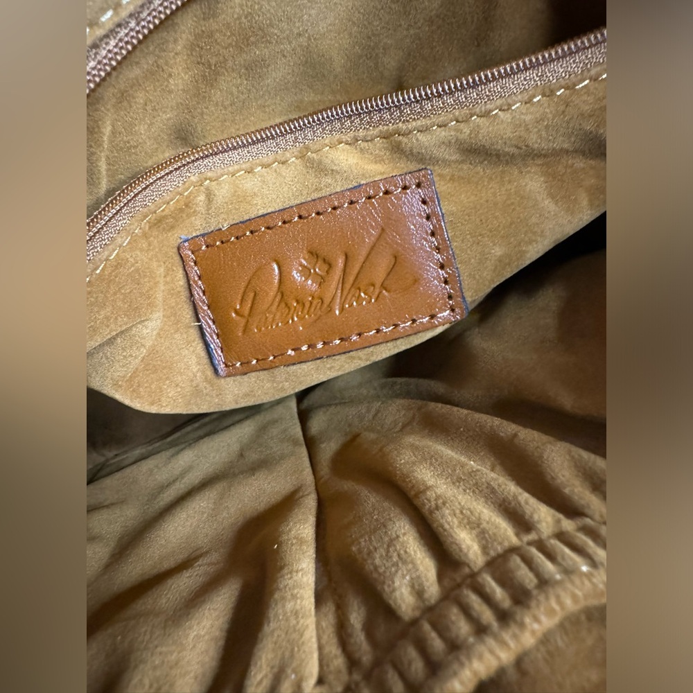 #182 Patricia Nash Vallata Burnished Rose Tooled Leather Crossbody Bag w/ DB - Picture 14 of 15